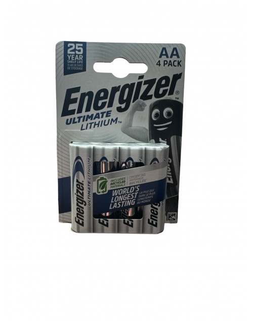 Energizer baterii ultimate lithium LR6 AA 1,5V blister 4 